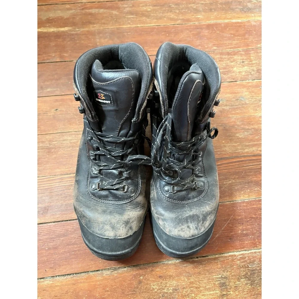 Garmont Boots Men's 13 Brown Waterproof Leather Gore Tex Vibram Boots